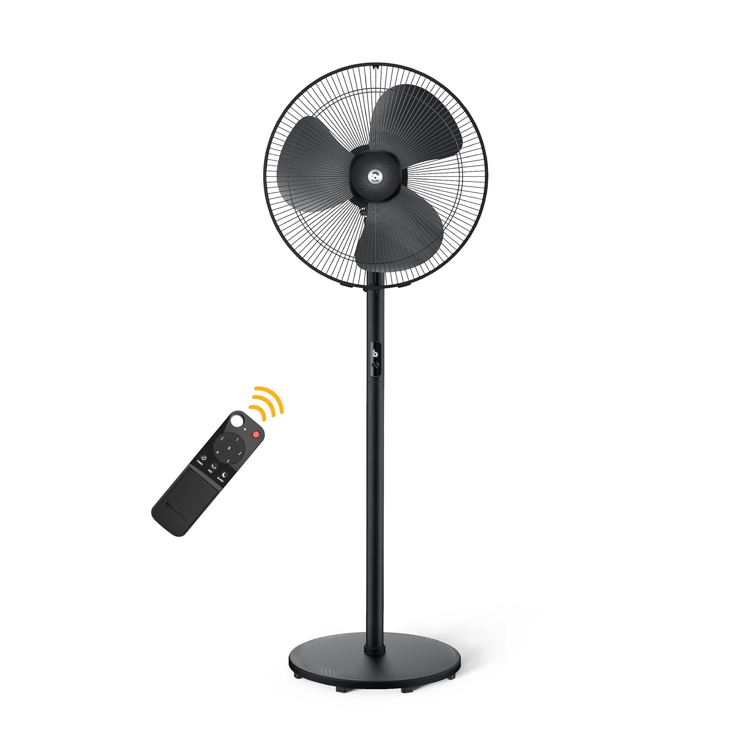 atomberg Renesa 400mm Pedestal Fan for Home | Silent BLDC Stand Fan | LED Display | 6 Speeds | Remote with Oscillation, Timer, Sleep | 2 Year Warranty