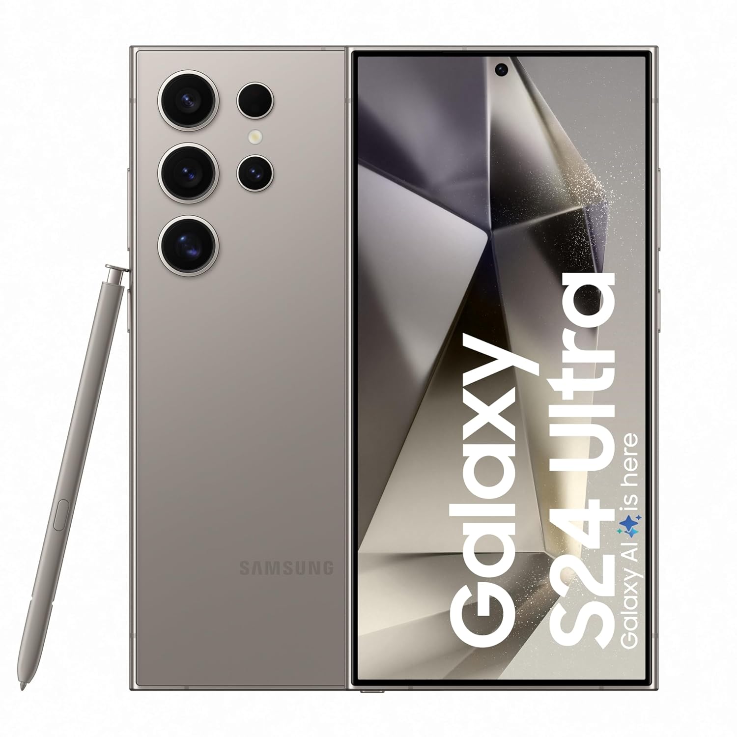 Samsung Galaxy S24 Ultra 5G AI Smartphone with Galaxy AI (12GB, 512GB Storage), Snapdragon 8 Gen 3, 200 MP Camera Engine and 5000mAh Battery
