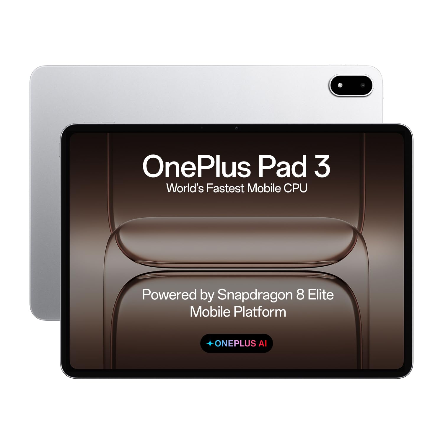 OnePlus Pad 3 World's Fastest Snapdragon 8 Elite Processor, 13.2 3.4k Screen, 144Hz Adaptive Refresh Rate, 8 Speakers, OnePlus AI, 12140 mAh Battery, 16 GB RAM + 512 GB ROM WiFi