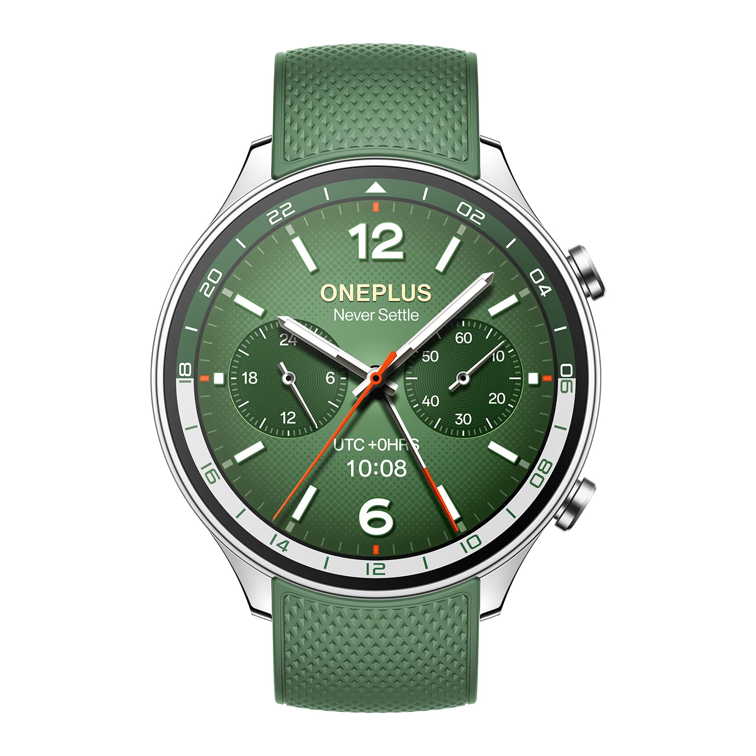 OnePlus Watch 2R with Wear OS 4 by Google,Snapdragon W5 Chipset,Upto 100hrs Battery Life,1.43 AMOLED Display,100+ Sports Mode,Dual Frequency GPS,5 ATM,IP68 & BT Calling